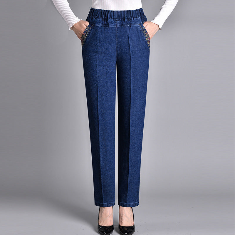 VittoriaCosta Helt Elastiske Talje Jeans