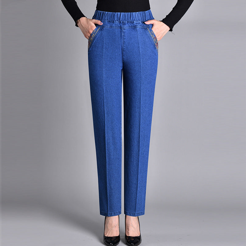VittoriaCosta Helt Elastiske Talje Jeans