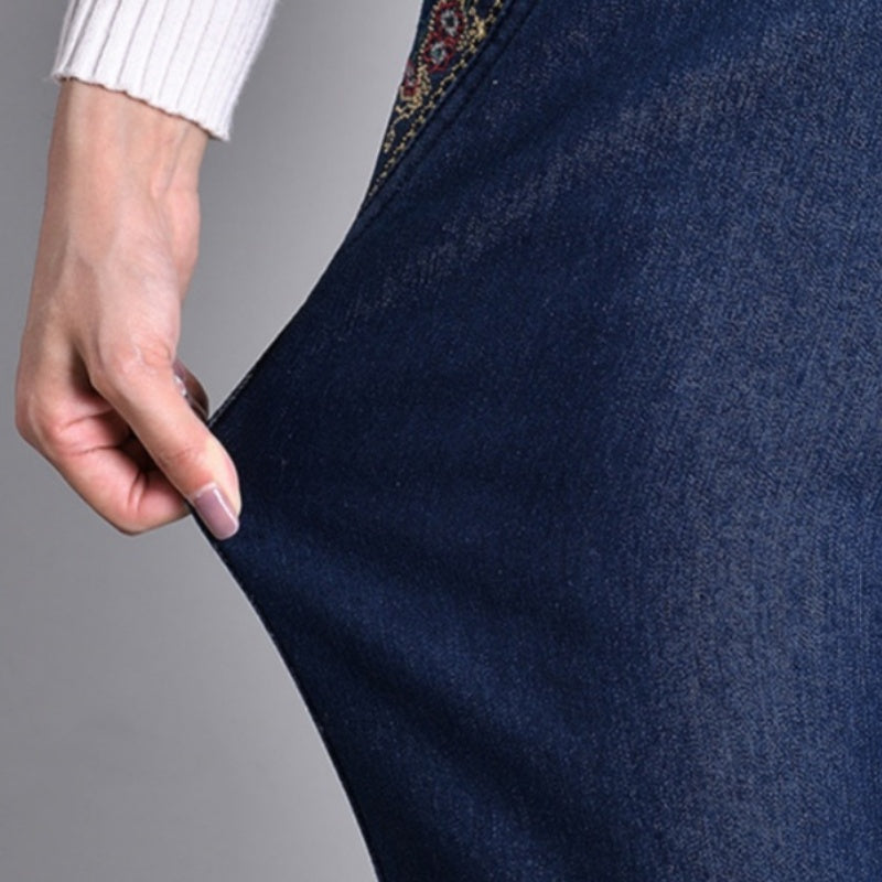 VittoriaCosta Helt Elastiske Talje Jeans