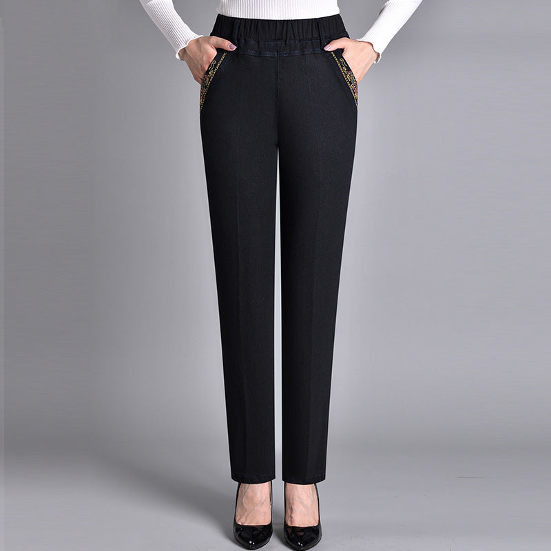 VittoriaCosta Helt Elastiske Talje Jeans