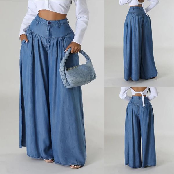 ValerioVenti Wide Denim-bukser til kvinder