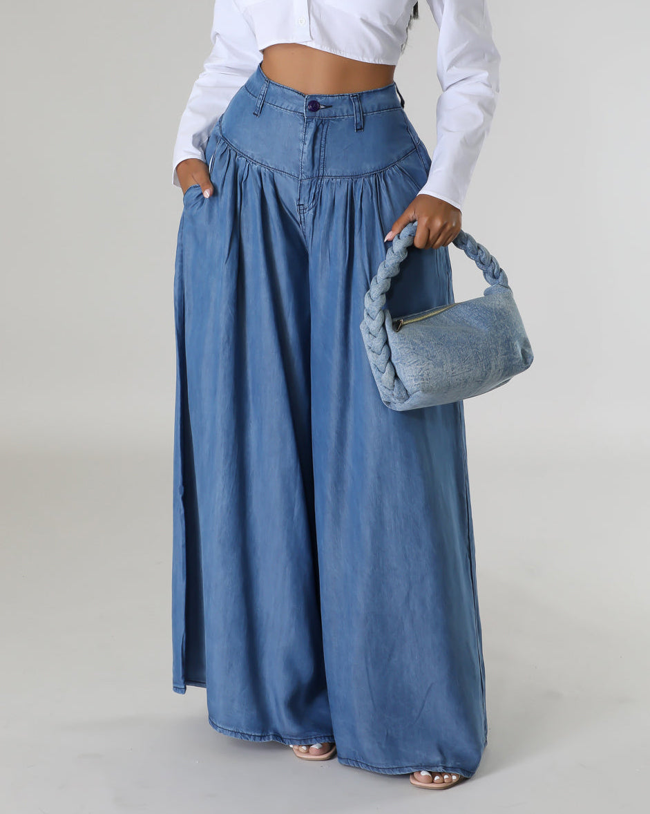 ValerioVenti Wide Denim-bukser til kvinder