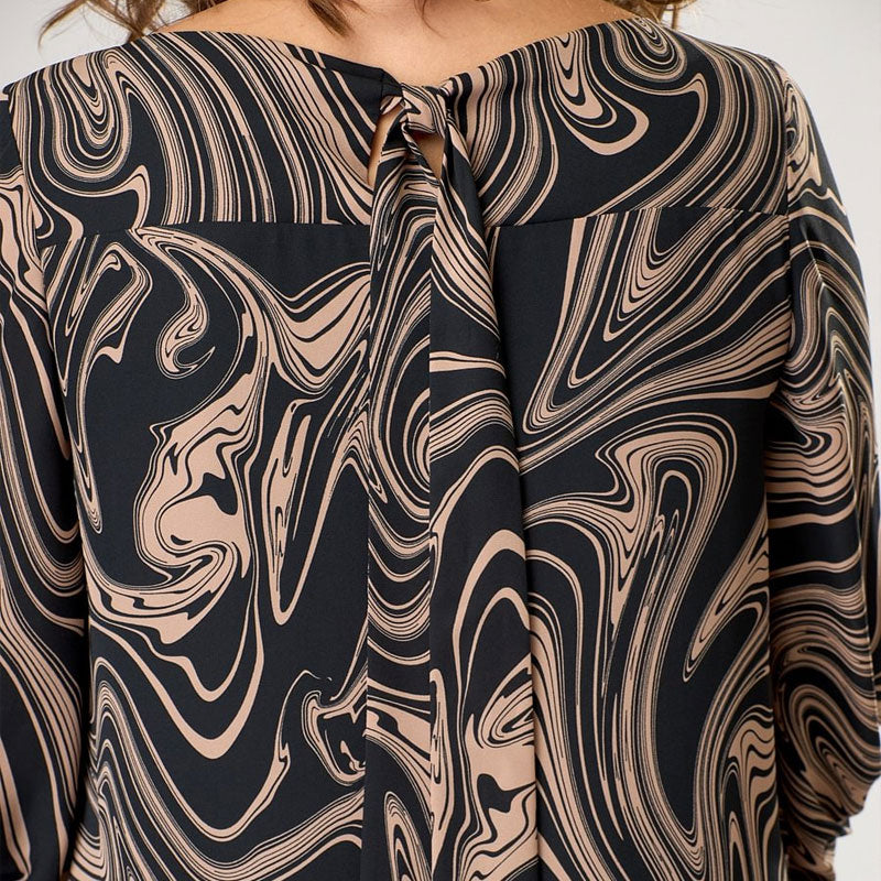 DarioFioravanti Maxikjole med marmorærmew