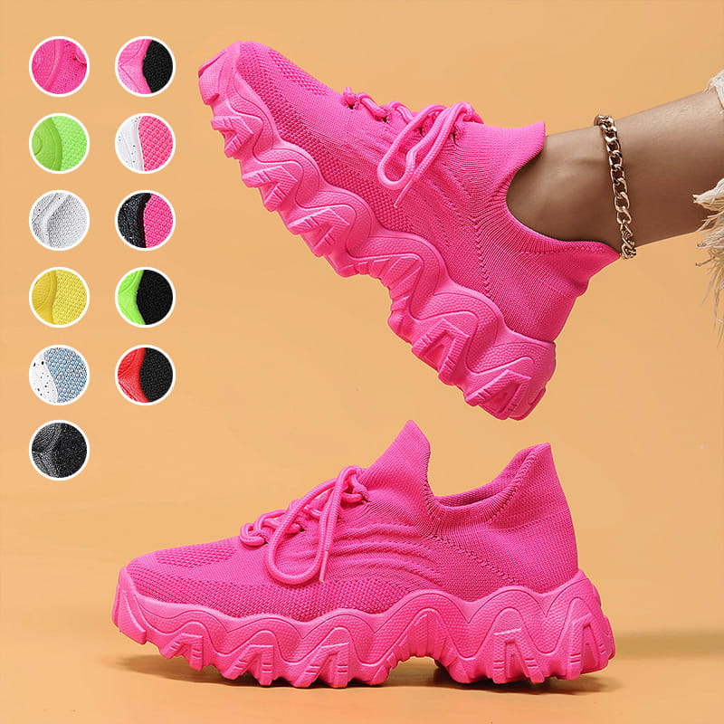 DanteFiori Mesh Snøresko Fashion Sneakers