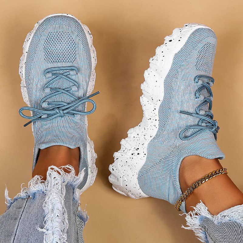 DanteFiori Mesh Snøresko Fashion Sneakers