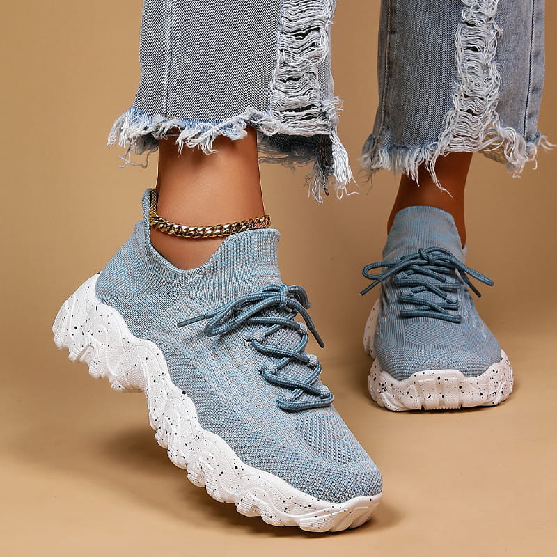 DanteFiori Mesh Snøresko Fashion Sneakers