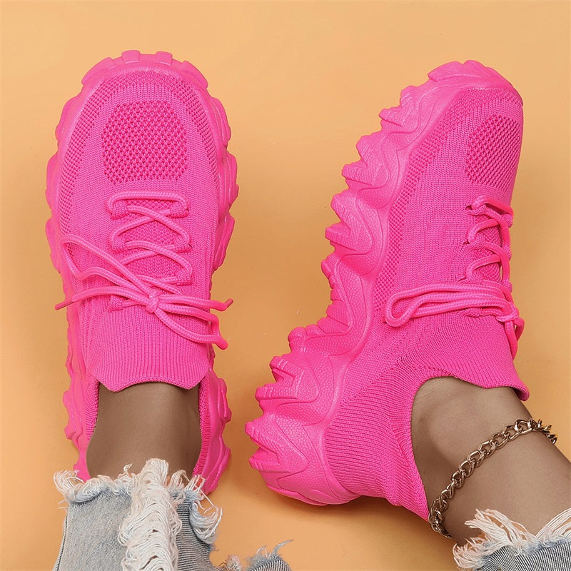 DanteFiori Mesh Snøresko Fashion Sneakers