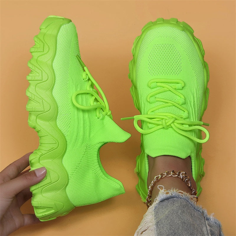 DanteFiori Mesh Snøresko Fashion Sneakers