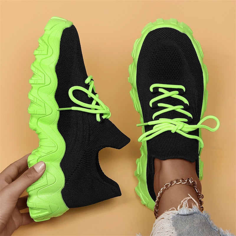 DanteFiori Mesh Snøresko Fashion Sneakers