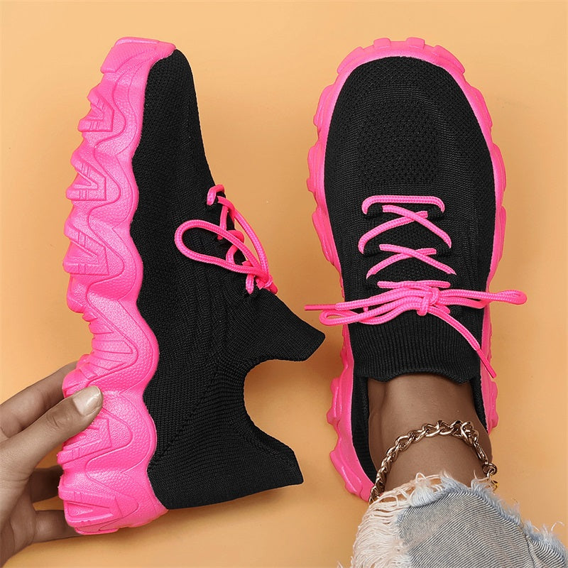 DanteFiori Mesh Snøresko Fashion Sneakers