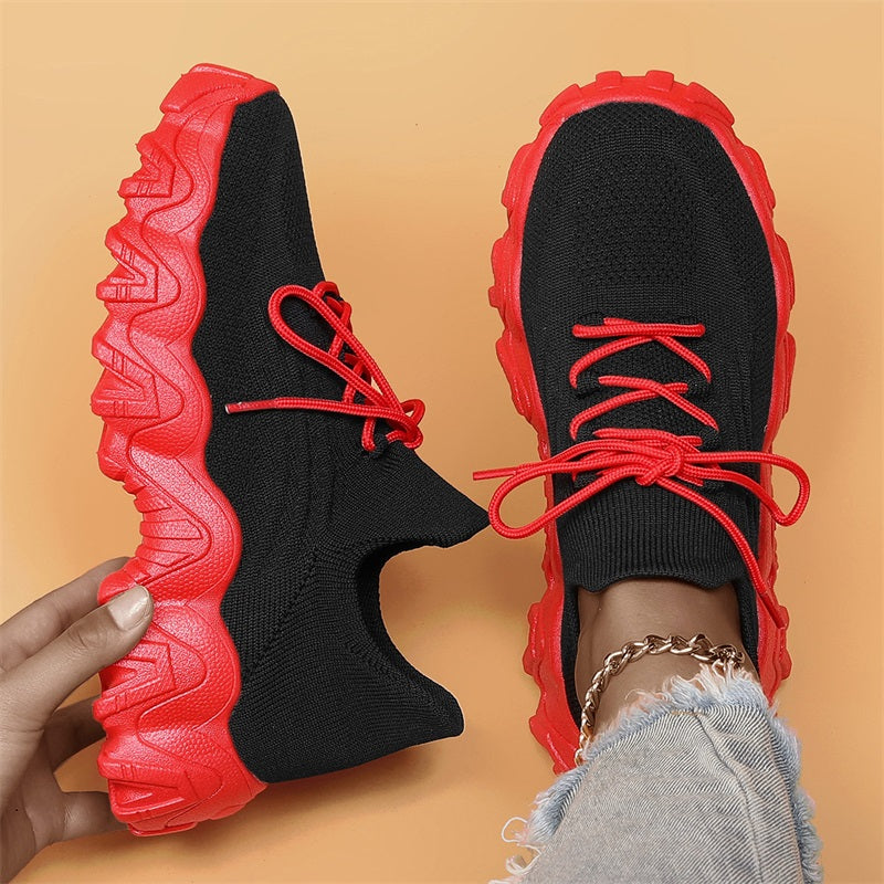 DanteFiori Mesh Snøresko Fashion Sneakers