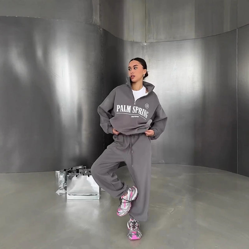 Sofia – Sporty Casual Kvinders 2-Delte Sæt