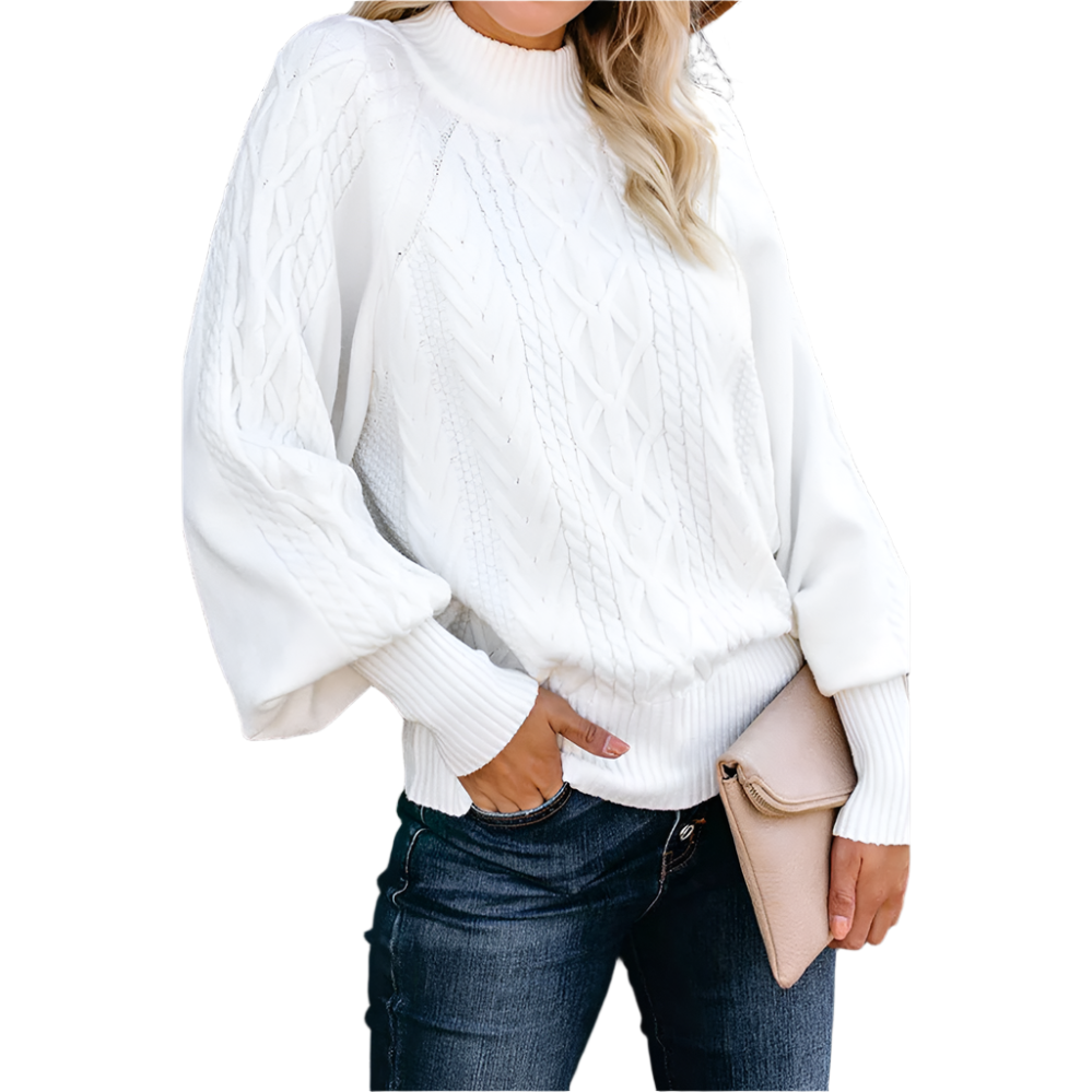 Clara – Dame Vinterjakke i Spandex med Høj Krave