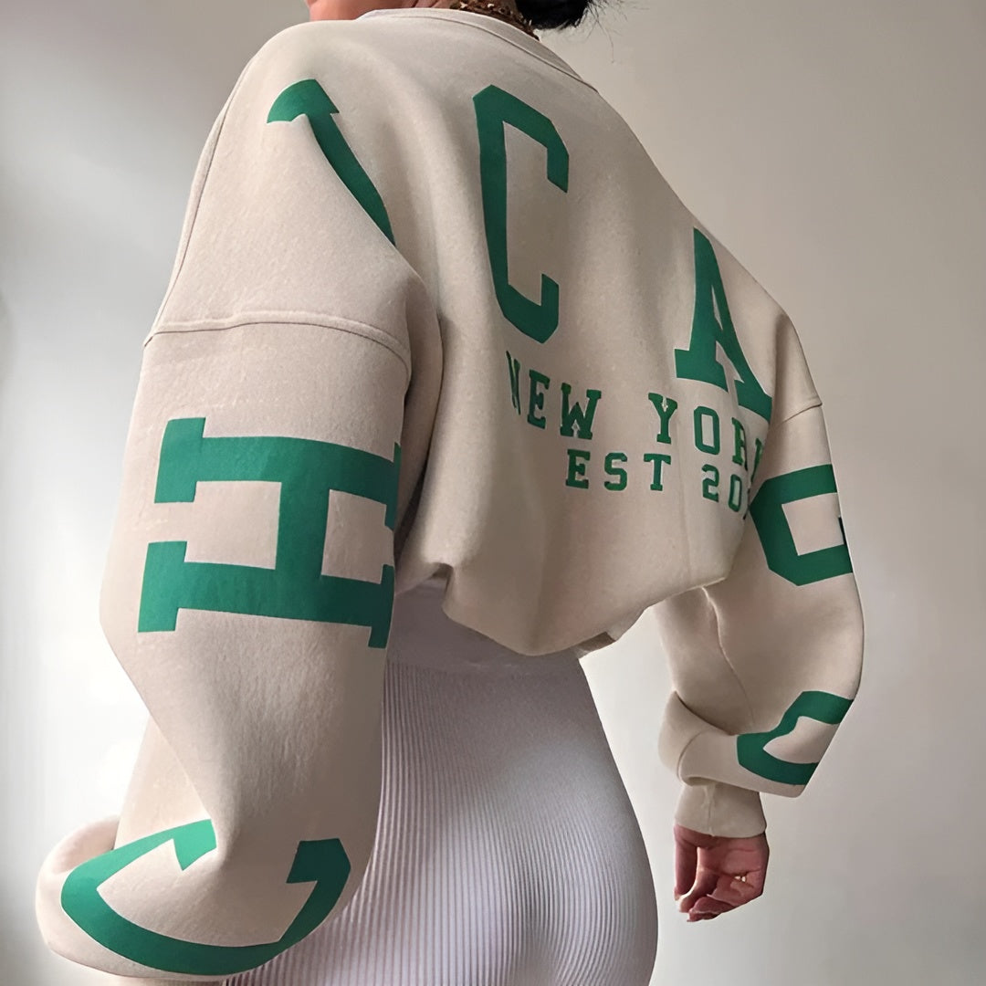 Amélie – Oversize Strikket Sweater til Kvinder