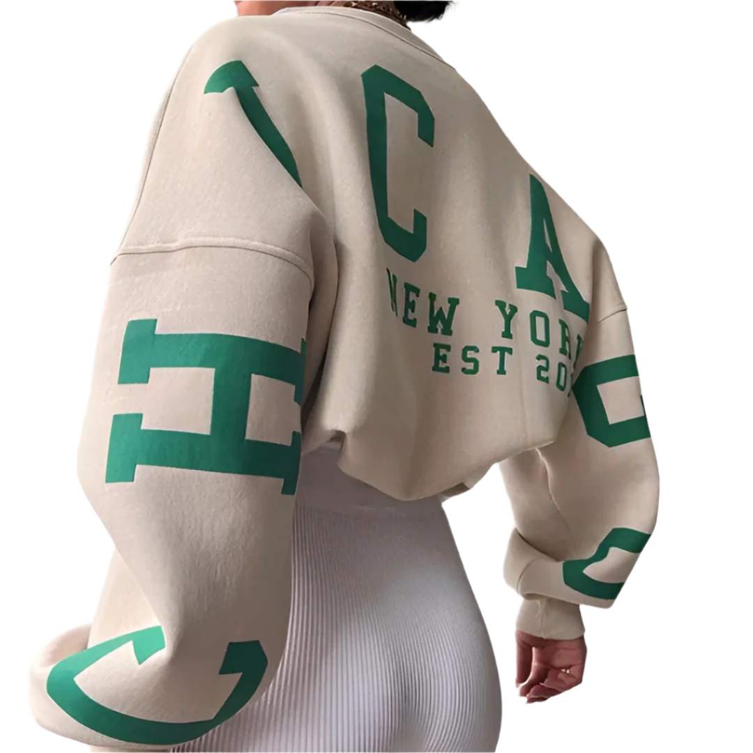 Amélie – Oversize Strikket Sweater til Kvinder