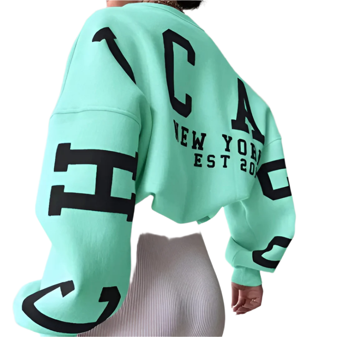 Amélie – Oversize Strikket Sweater til Kvinder