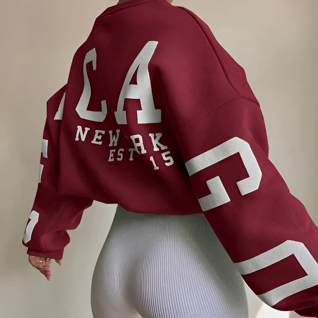 Amélie – Oversize Strikket Sweater til Kvinder