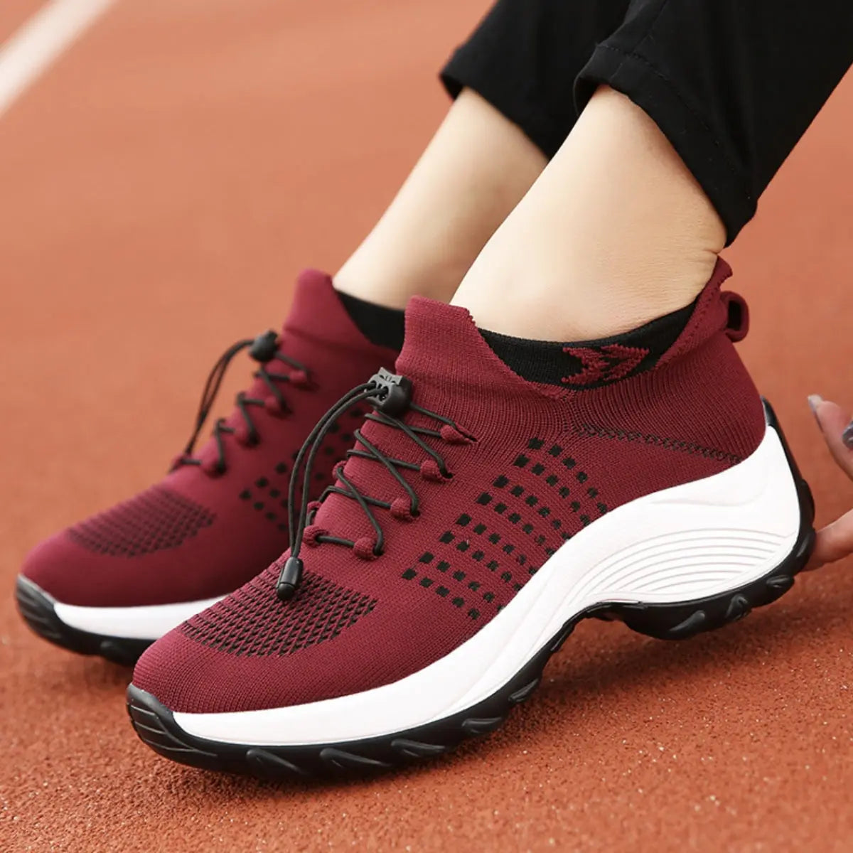 ComfortFlex | Strikkede pude-sko Luxia