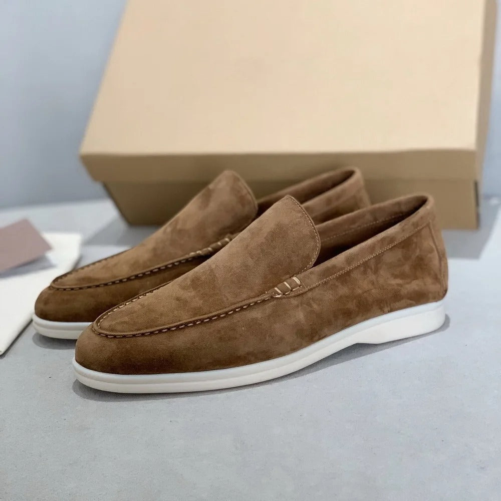 GabrieleCaruso Suede Loafers til mænd