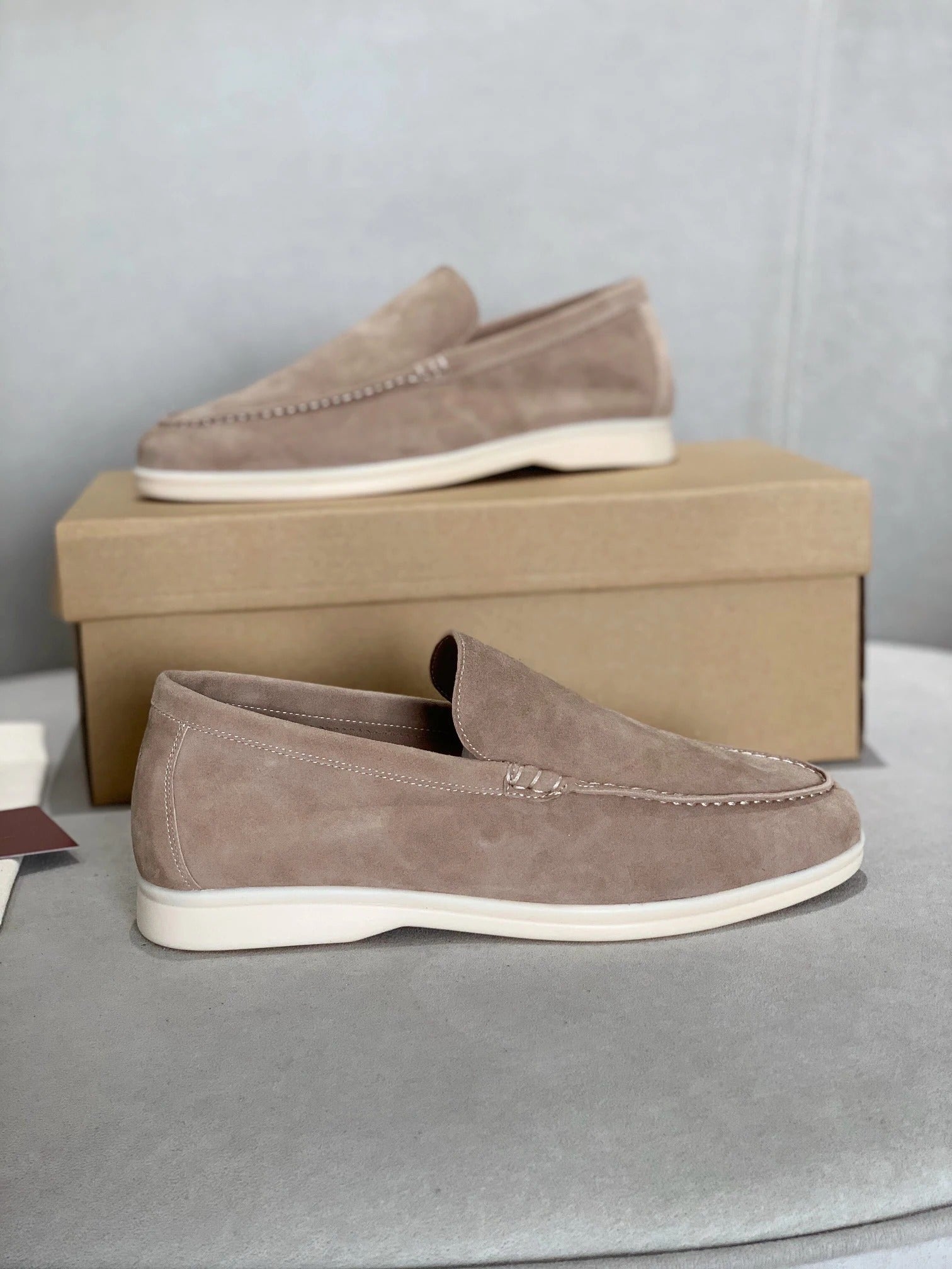 GabrieleCaruso Suede Loafers til mænd
