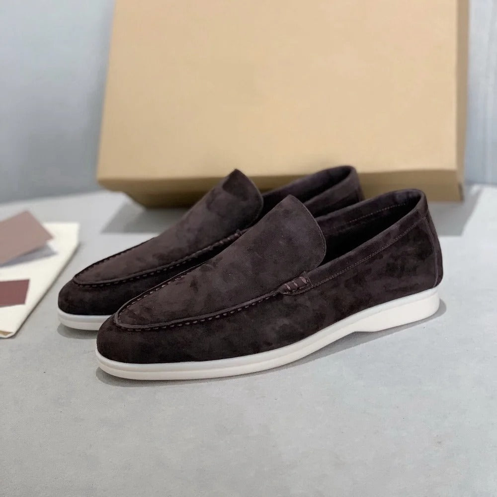 GabrieleCaruso Suede Loafers til mænd