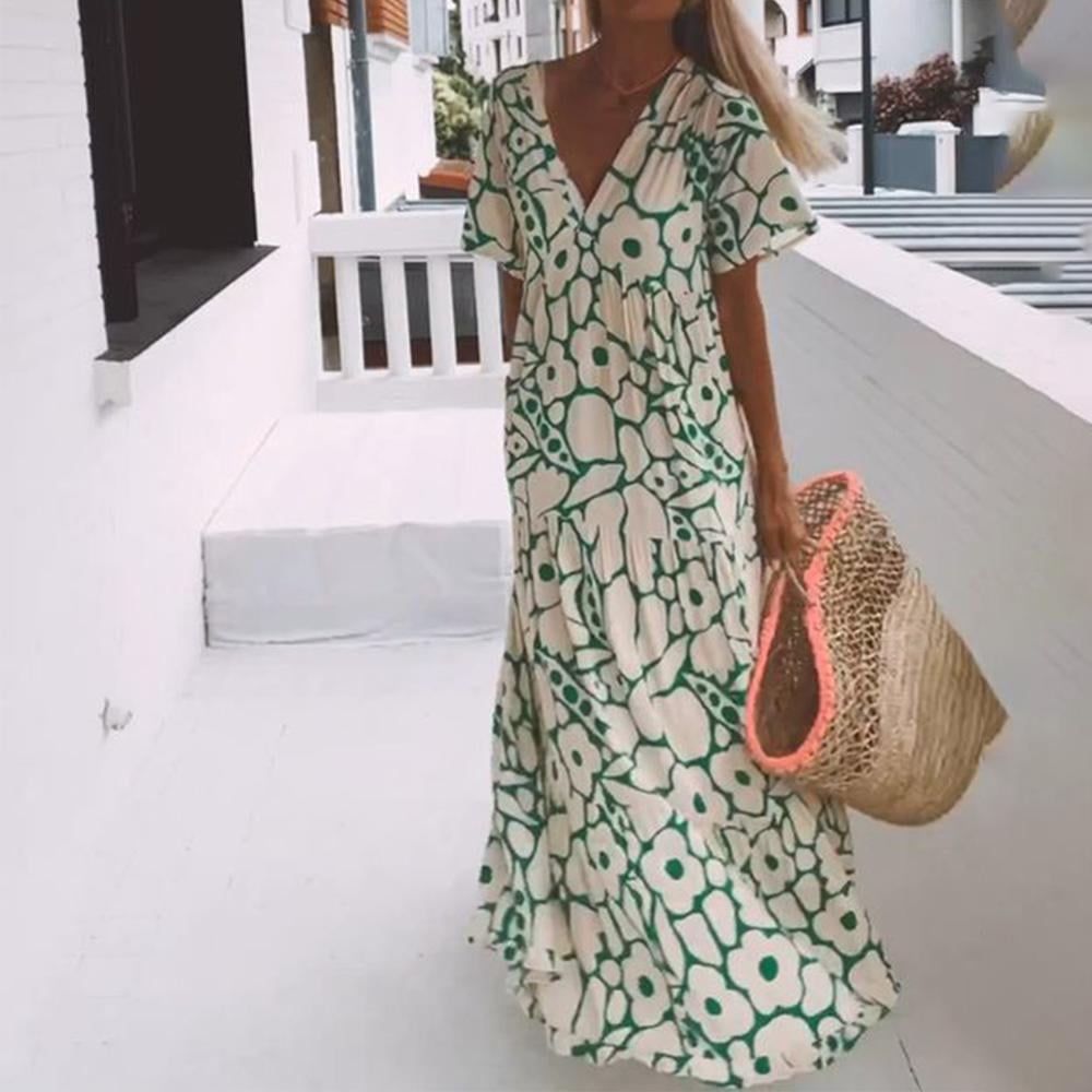 Lora | Sommerkjole med print