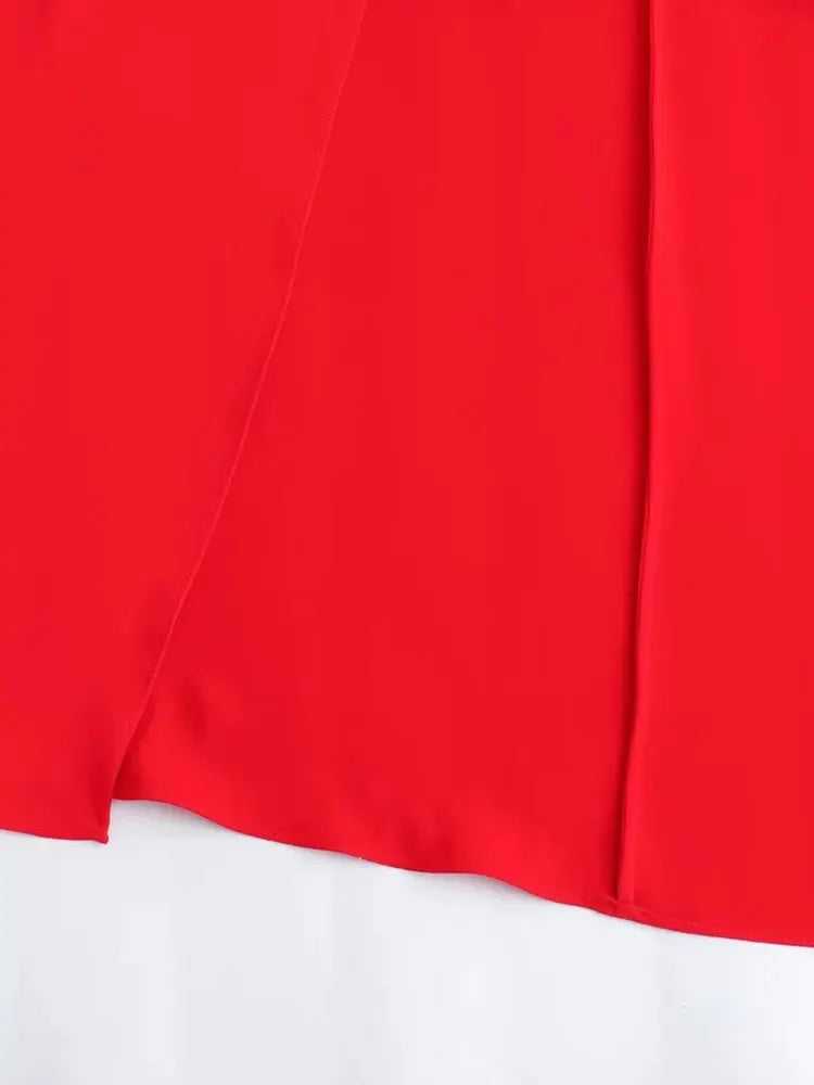 LucaFerrelli Long Cape Bluse til kvinder