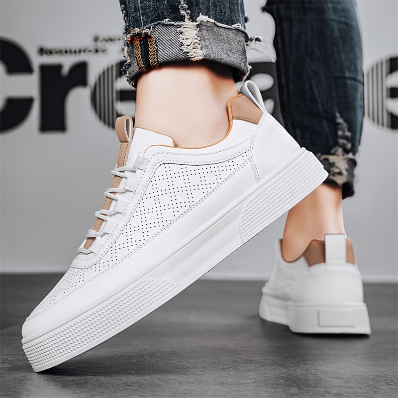 Matteo – Lave Lædersneakers til Mænd