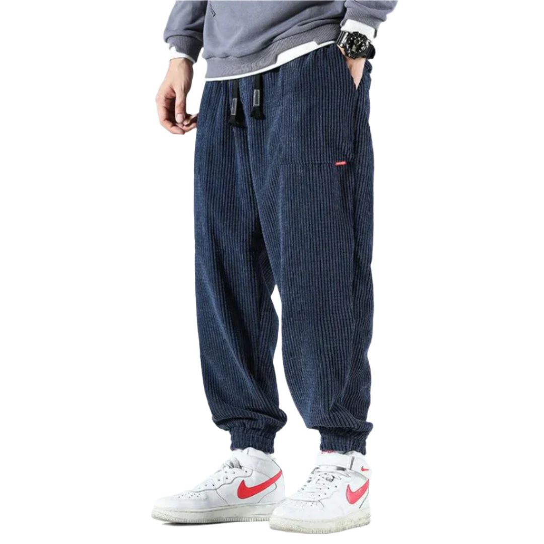 Luca – Stretch-Fit Grå Casual Bukser til Mænd