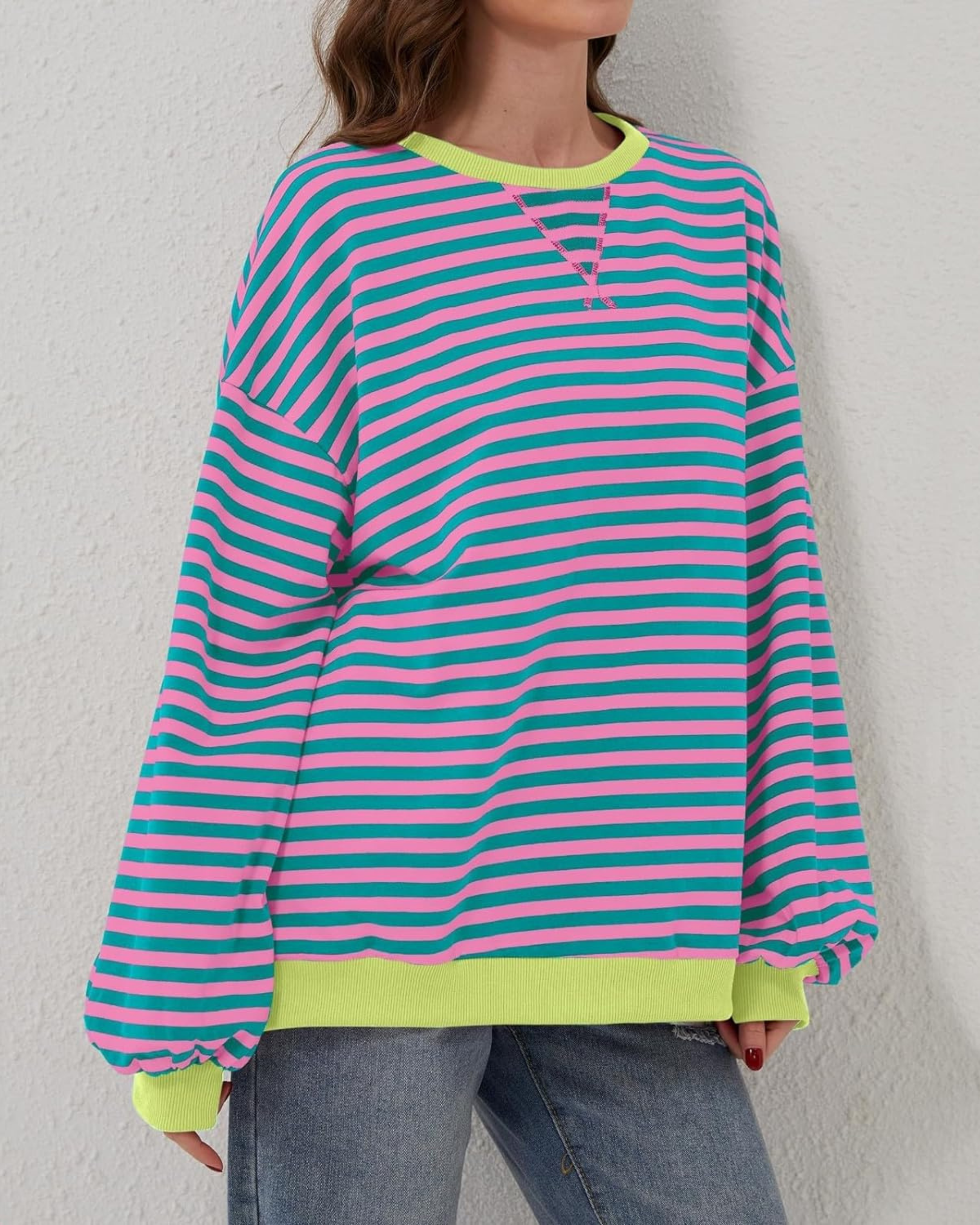 DanteGiordano Langærmet sweatshirt til kvinder