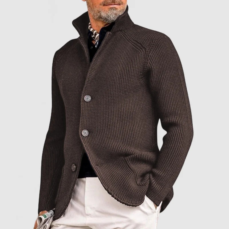 Lorenzo – Vintage Strikket Herrecardigan