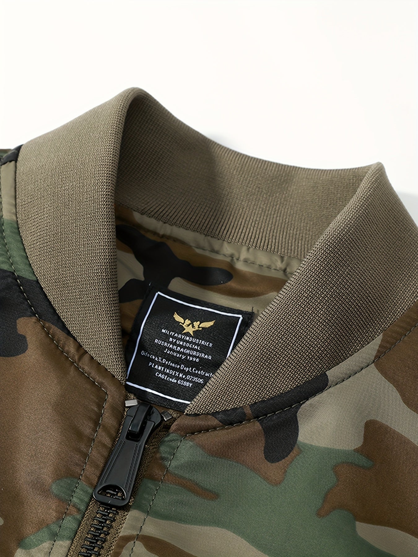 Orsari – Camouflage Bomberjakke til Mænd