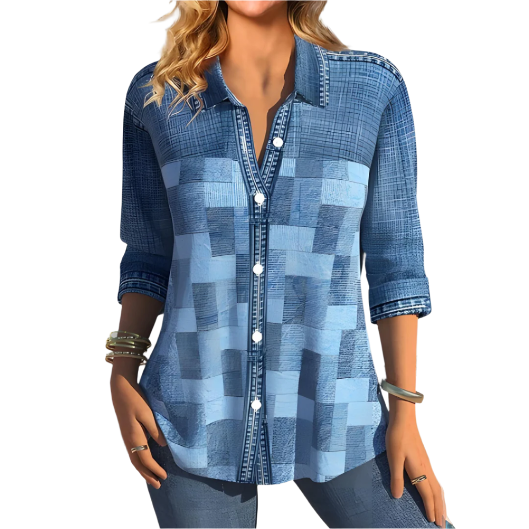 Amélie – Moderne Skræddersyet Damebluse