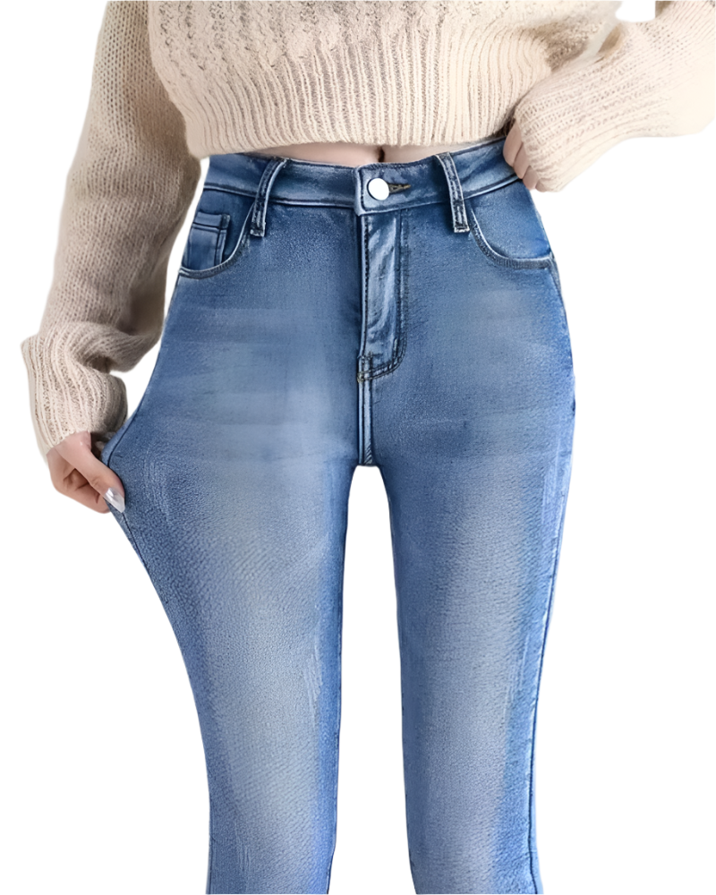 Lucia – Vinterforede Jeans til Kvinder