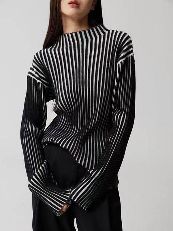 Reza | Rullekrave-strikket sweater