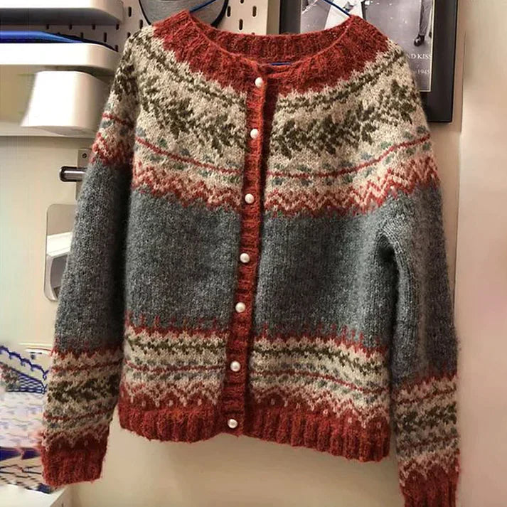 MarcoRinaldi Komfortabel Sweater Med Vintage-knap