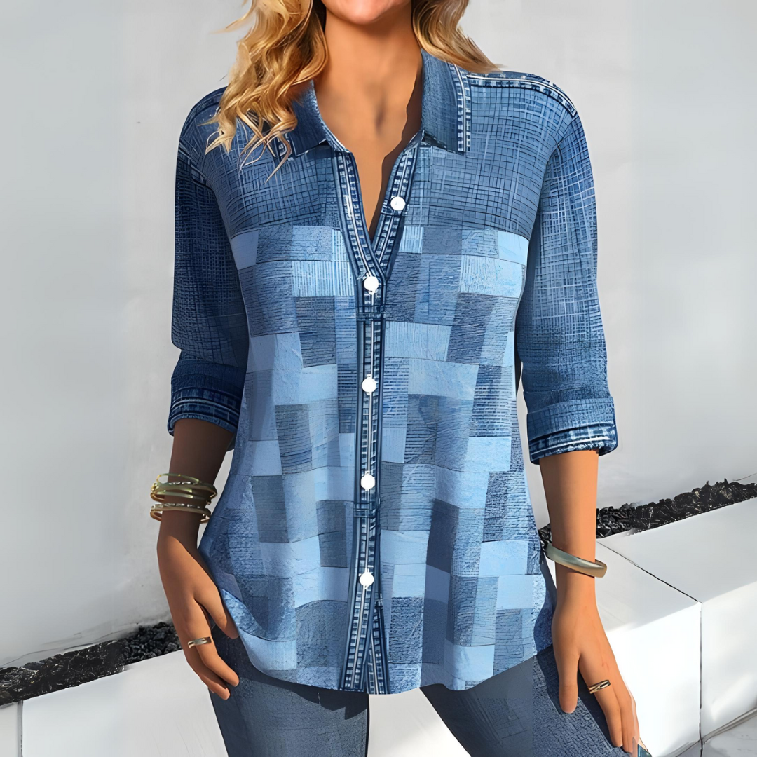 Amélie – Moderne Skræddersyet Damebluse