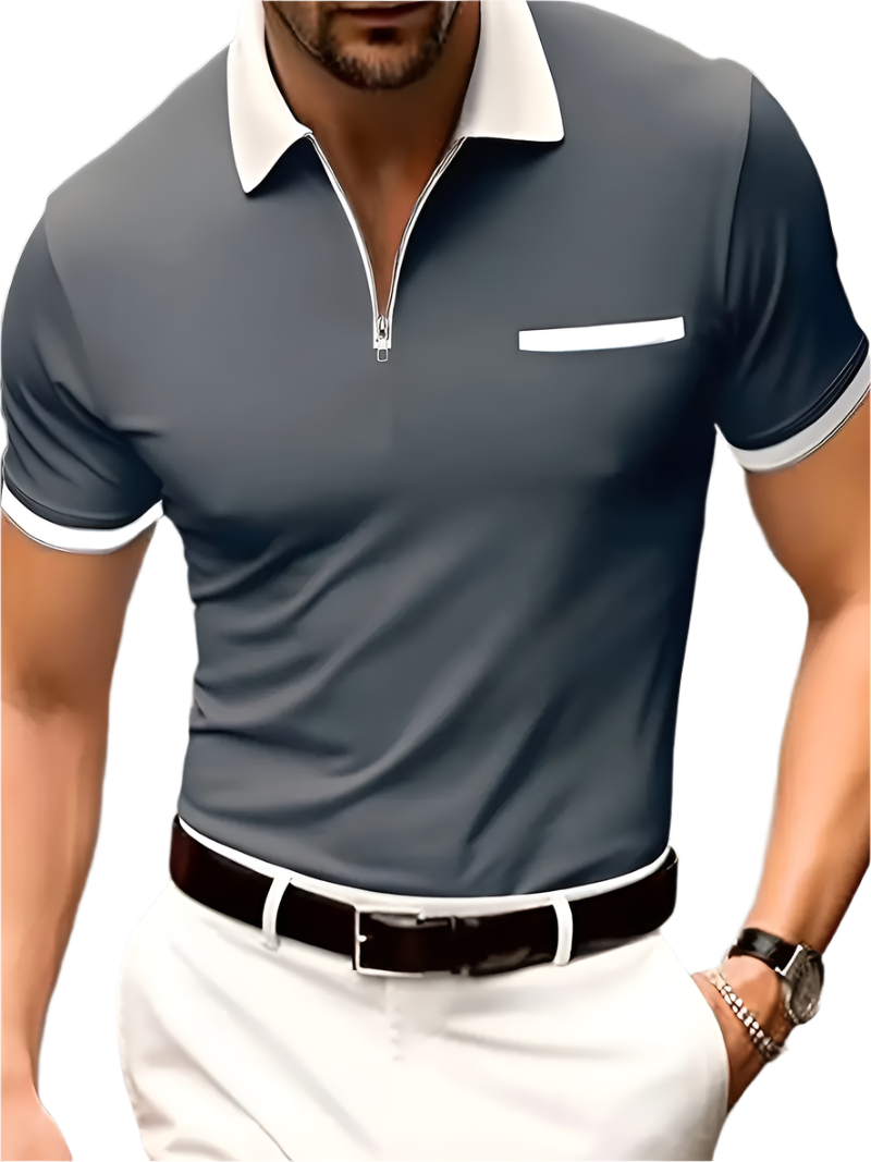 Emmanuel – Herre Golf Polo til Komfort og Stil