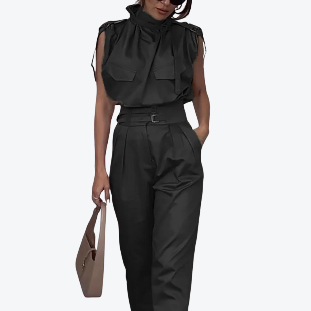 Camille – Elegant 2-delt Sæt til Kvinder