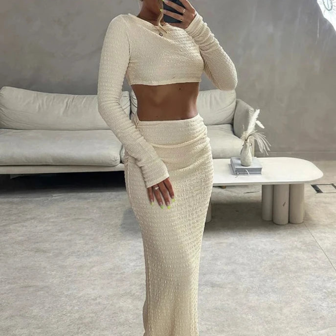 LucaMonti Beige Bliss Sæt til kvinder