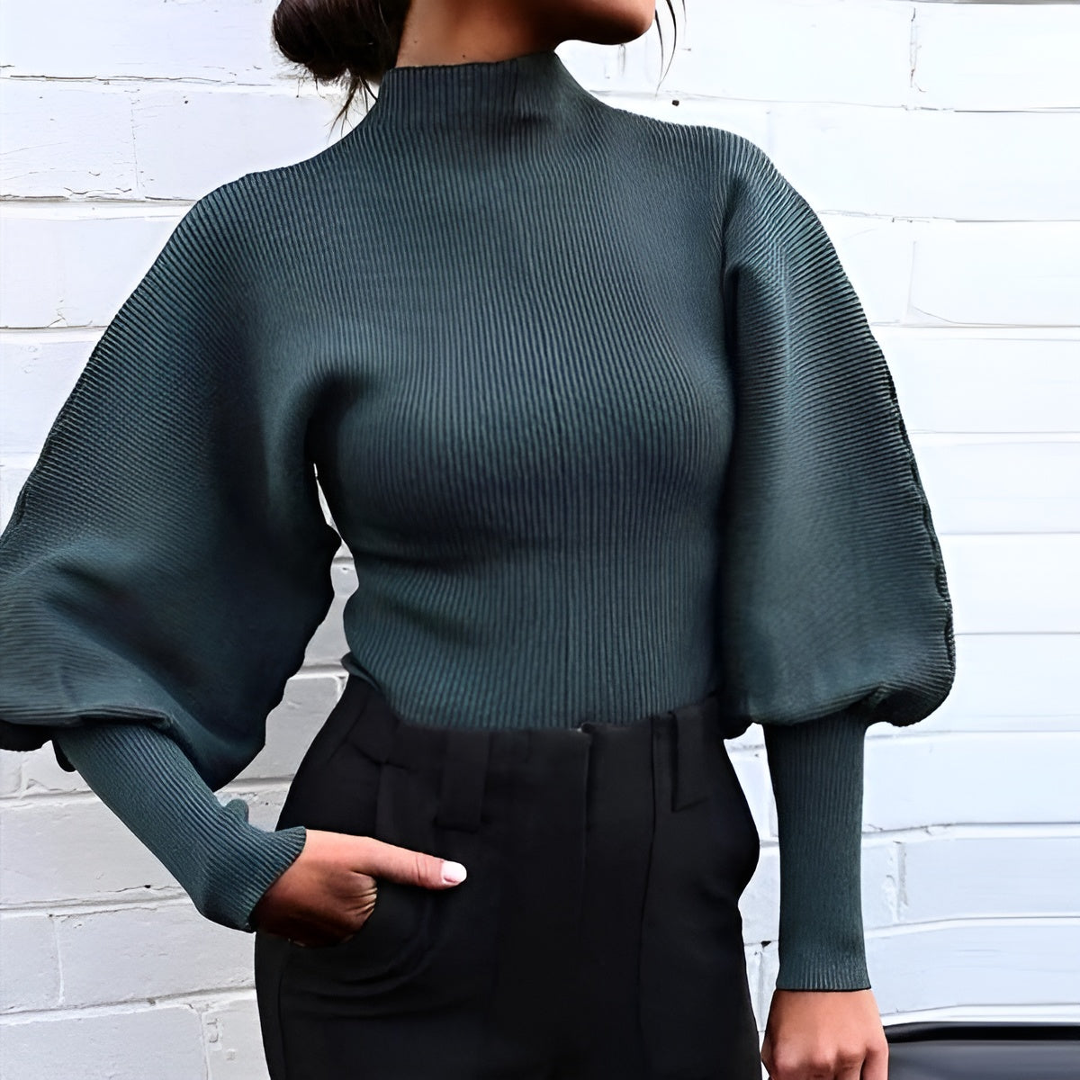 Chicola – Elegant Puff Bluse til Damer