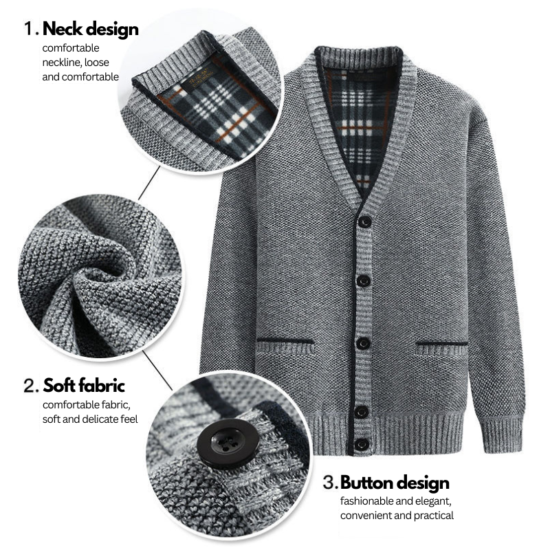 DarioValentini Strikket Sweater til mænd