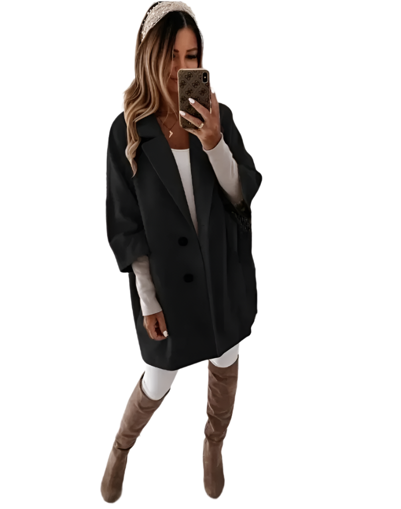 Luciana – Løstsiddende Dame Trenchcoat