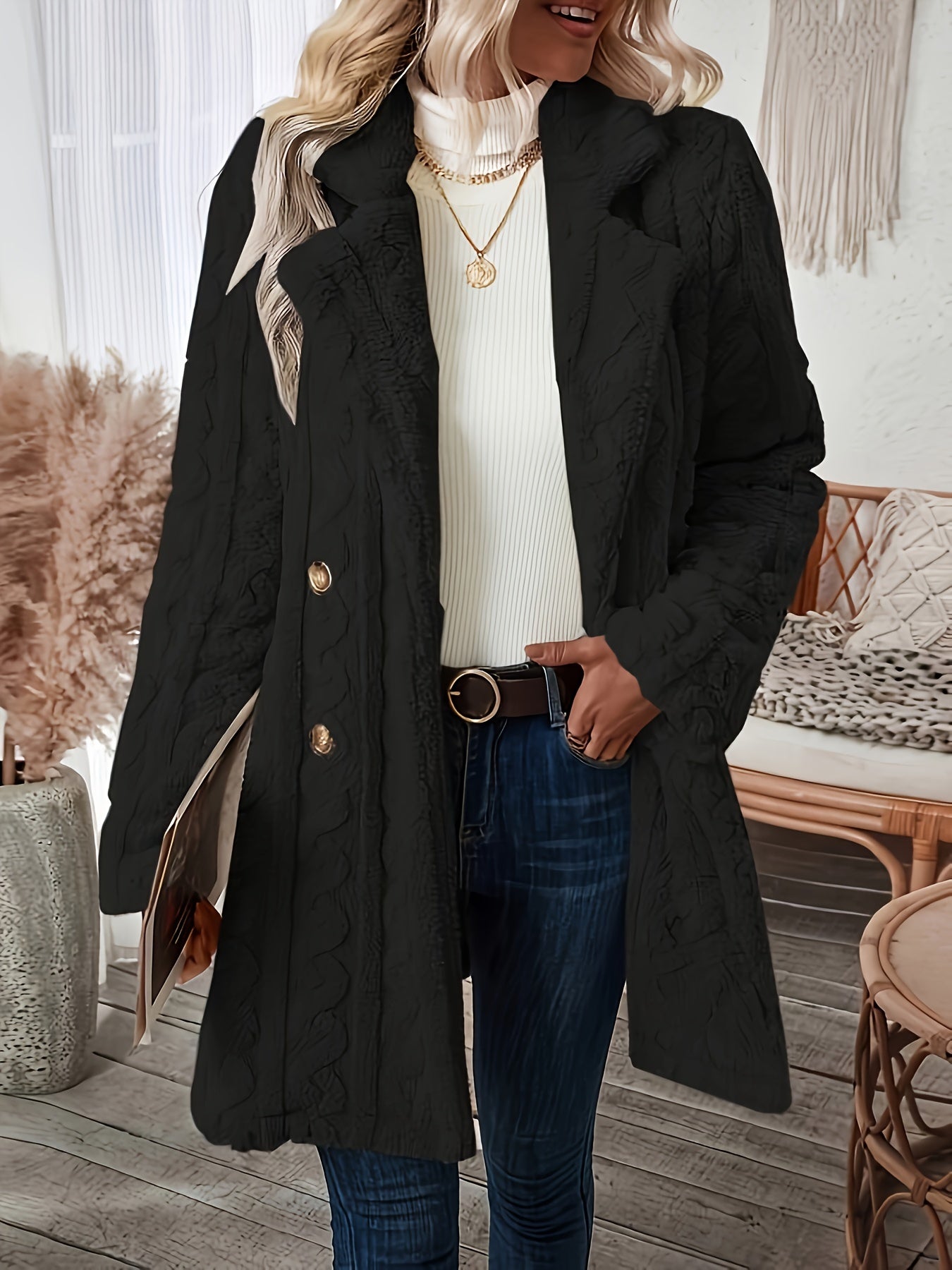VeraMonti Elegant chic vinterfrakke til kvinder