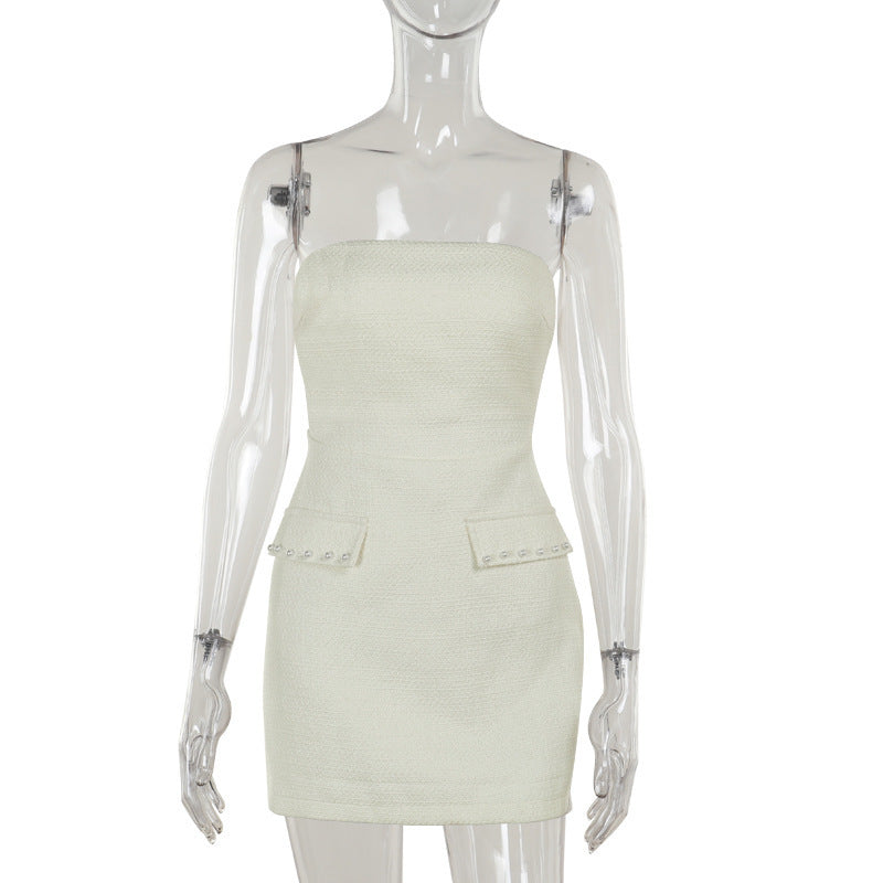 SilviaAnelli Tube Top Kjolesæt til kvinder