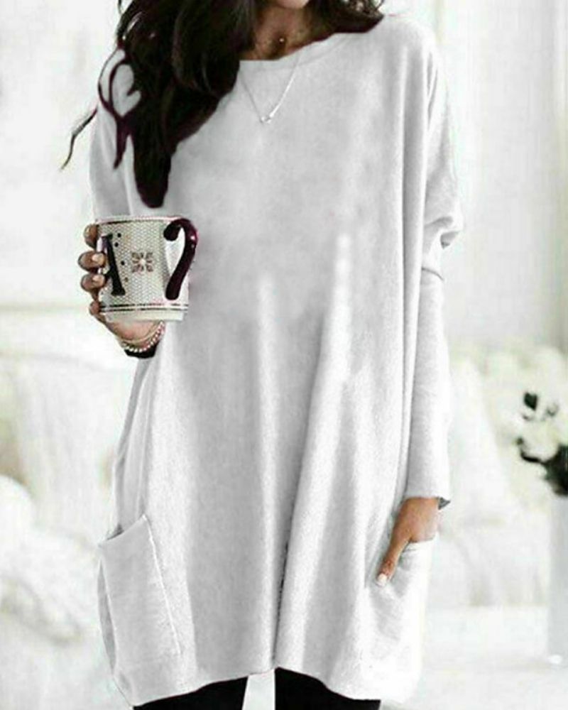 DolceTessuto Stilfuld og Behagelig Trøje Til Kvinder