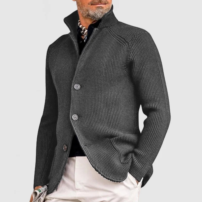 Lorenzo – Vintage Strikket Herrecardigan