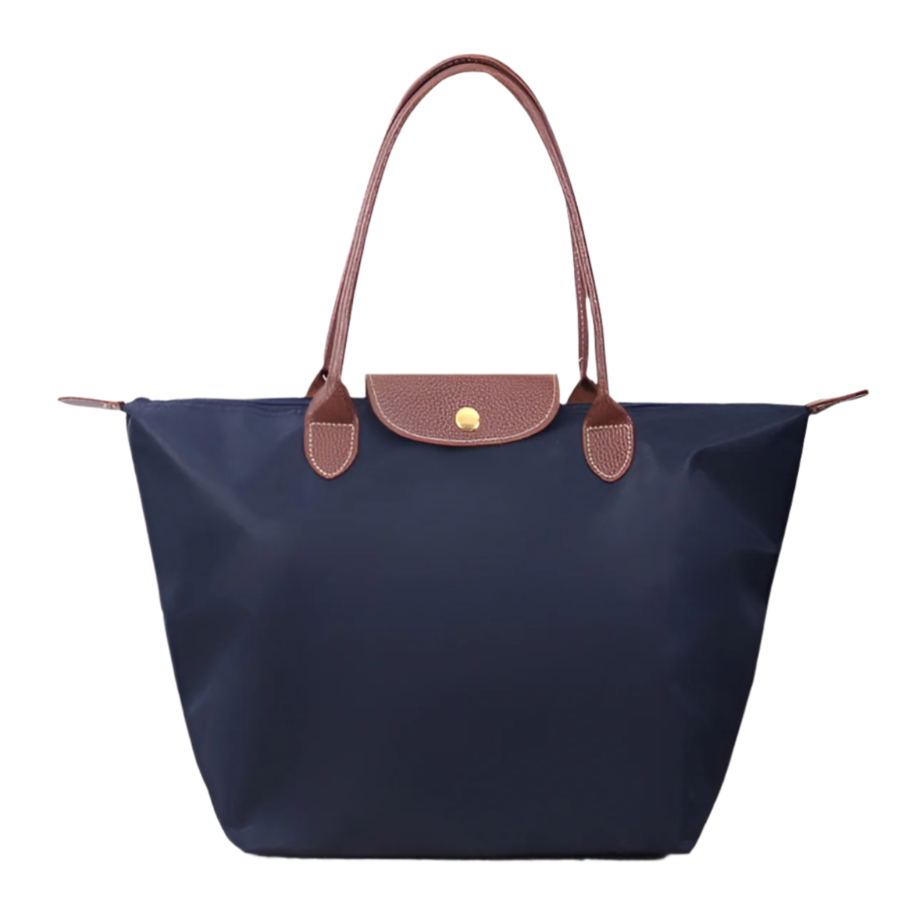 Giulia – Struktureret Dame Skuldertaske i Oxford-Stil