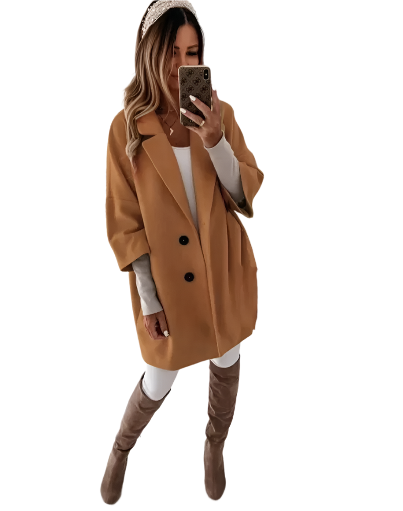 Luciana – Løstsiddende Dame Trenchcoat