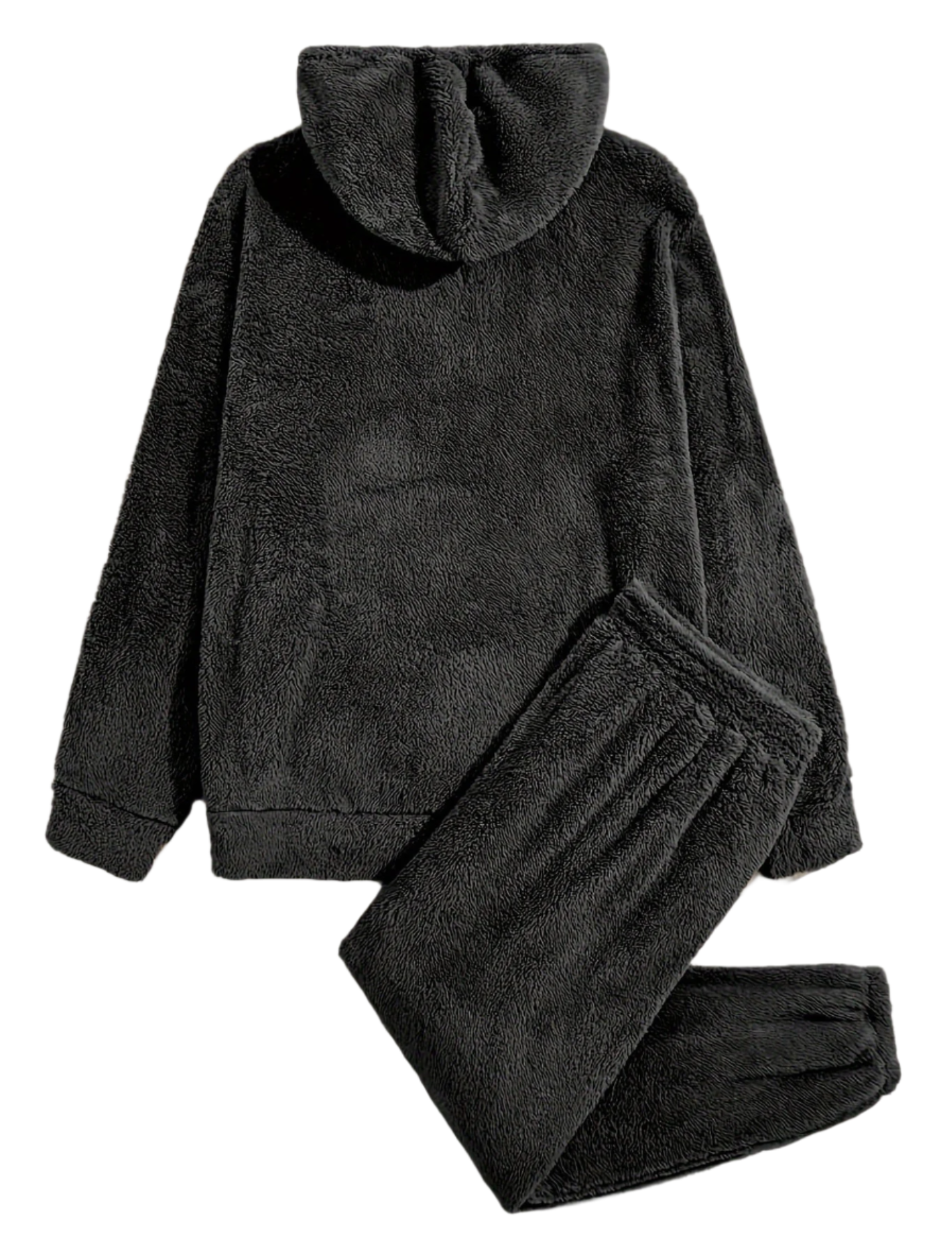 Lorenzo – Herre 2-delt Teddy Fleece Pyjamassæt